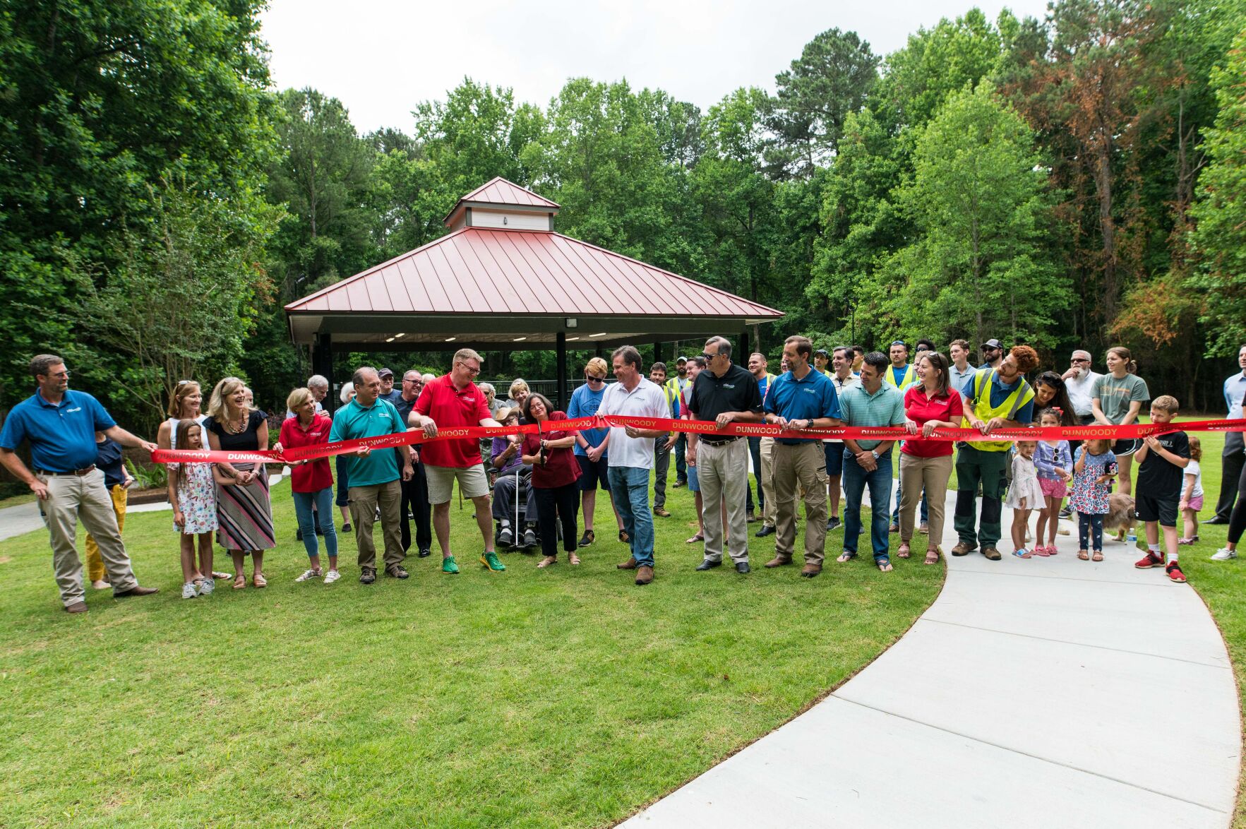 Ribbon cutting of Waterford Park
